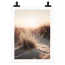 Póster Treechild - Puesta de sol sobre las dunas