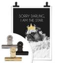 Póster Lo siento cariño, soy la estrella