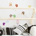 Sticker mural - Oiseaux fous (set)