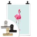 Póster Suelto - El flamenco que se derrite