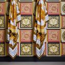 barok tapet Versace i guld og rødt non-woven tapet klassisk design tapet