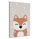 Lærredsprint - Snow Fox - Orara Studio