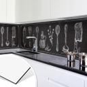 Revêtement pour cuisine - Alu-Dibond -Rustic Kitchen