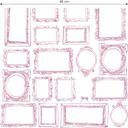 Tapet med mønster - Frame Your Life - pink