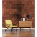 Architects Paper Papier peint photo Atelier 47 Mosaic Tile rouge, cuivre