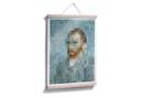 Póster Pixelart - van Gogh - Autorretrato 1889