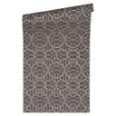 Versace Papier peint de designer - argent, Gris
