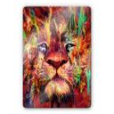 Glasschilderij Nicebleed - Lion Red