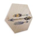 Hexagon - Birketræ - Kvilis - Pile