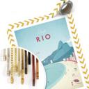 Póster Rivers - Río de Janeiro