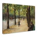 Lienzo Liebermann - En el Tiergarten de Berlín