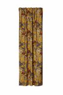 Homing Vorhang mit verdeckten Schlaufen Kelani safran -  2.45 x 1.4 m