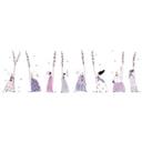 Leffler Wallsticker - Lavendelkvinder 1
