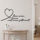 Sticker mural Bien aimer, c'est aimer follement