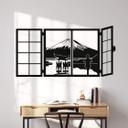 Sticker mural - Vue sur Fuji
