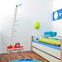 Sticker mural - Toise pompier