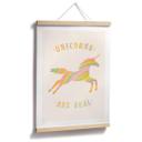Póster Bodart - Los unicornios son reales