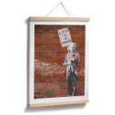 Póster Banksy - El amor es la respuesta