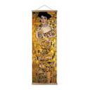 Póster de tela Klimt - Retrato de Adele Bloch-Bauer - Panorama