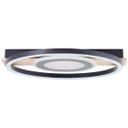 Deckenleuchte Leopold, braun, 5,5 x 39 cm, Holz Moderne LED-Deckenleuchte, dimmbar