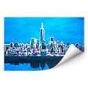 Zelfklevende Poster - Bleichner - New York City