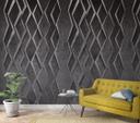3D antracit motiv tapet,Grafisk 2,70 x 1,59 m