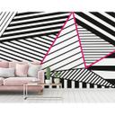 Architects Paper Papier peint photo Atelier 47 Stripes Marble rose  