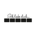 Wallsticker - Ich liebe dich 2 med plads til fotos