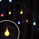 LED Lichterkette Kugeln mehrfarbig