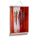 Poster - Schüßler - Cinq figures rouges
