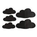 Set de nubes acrílicas decorativas (5 piezas)