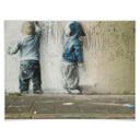 Plakat Banksy - Boys drawing