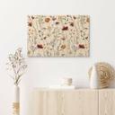 Træplakat Farverige vilde blomster - UN Designs
