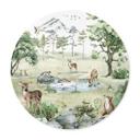 Póster Kikki Belle - Bosque de ciervos - Redondo