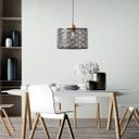 Pendelleuchte Moritz, braun, 120 x 39 cm, Bambus Deckenleuchte