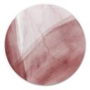 Wandcirkel Nouveauprints - Ruby