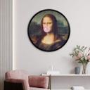 Póster Taudalpoi - Mona Lisa con chicle - Redondo