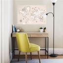 Wallprint - Verdenskort - En Svunden Tid