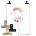 Póster Kvilis - Sigue el arco iris - Arco iris en el paraíso