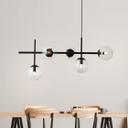 Pendelleuchte Amina, grau, 147,5 x 93,3 cm, Metall Deckenlampe