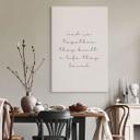 Sammen Canvasbillede - love saying til stuen