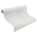 Ensfarvet tapet, tekstureret non-woven tapet Bauhaus hvid