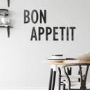 Akrylbogstaver - Bon Appetit