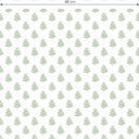 Tapet med grafisk tulipanmønster - tulipaner grønne