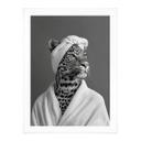 Póster Royale Spa tiempo muerto con leopardo - Rahner