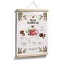 Poster Recette du chocolat chaud