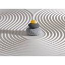 Gul og grå non-woven tapet Designwalls Hot Stone Spa sten look strand tapet