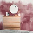 Fototapet - Nouveauprints - Watercolour Brush Strokes - Rosa