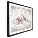 Póster del desfile de la selva con animales - Kikki Belle