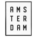 Póster - Tipografía Amsterdam